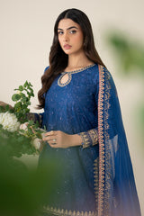 3 Piece Embroidered Lawn Suit |  DW-EA25-11