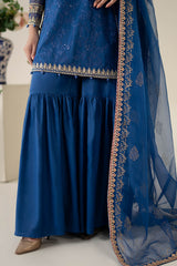 3 Piece Embroidered Lawn Suit |  DW-EA25-11