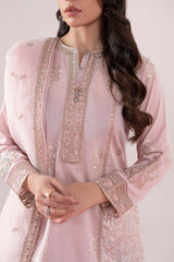 3 Piece Embroidered Dobby Suit |  DW-EA25-81