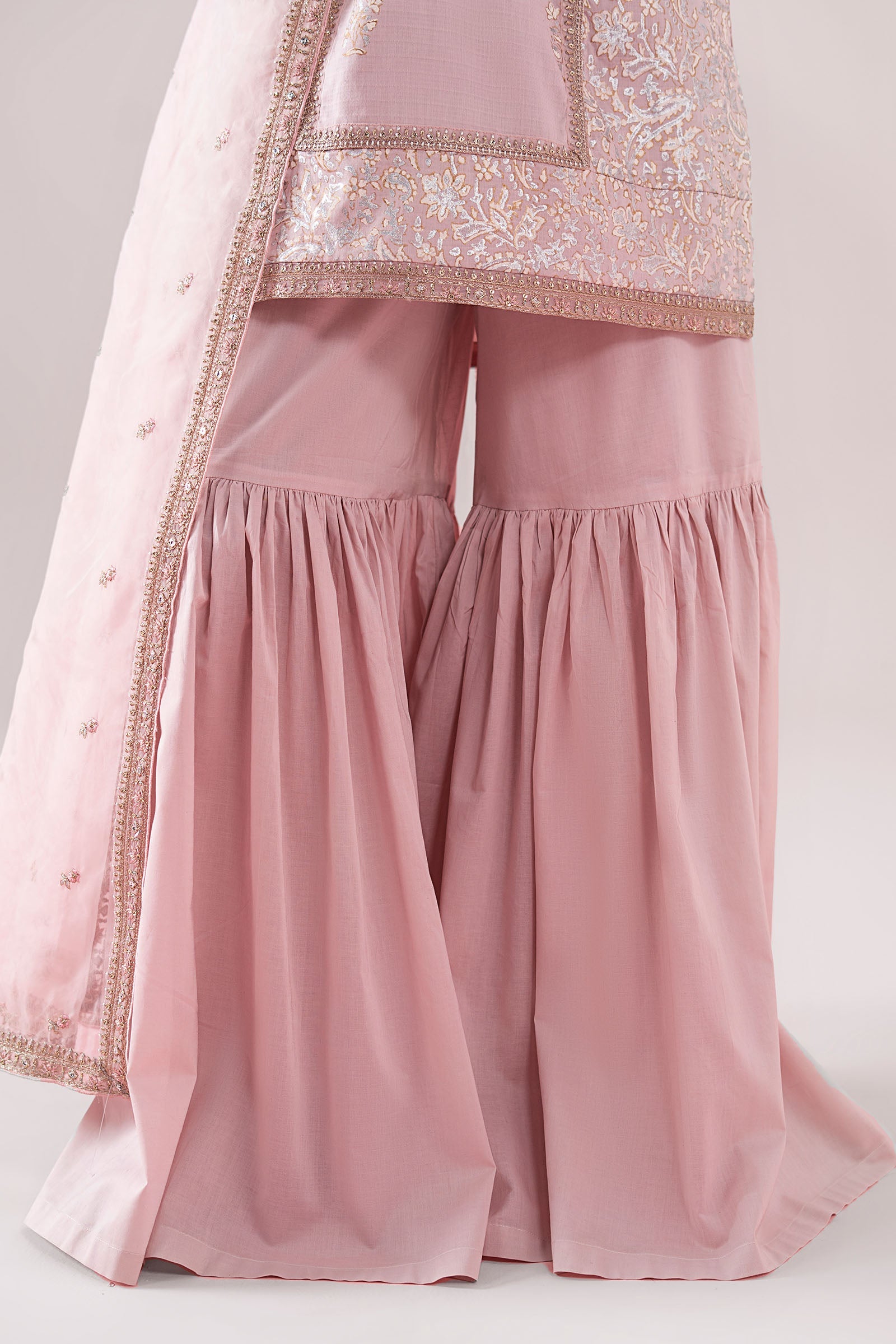 3 Piece Embroidered Dobby Suit |  DW-EA25-81