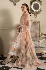 3 Piece Embroidered Chiffon Suit | SF-EF25-34
