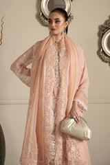 3 Piece Embroidered Chiffon Suit | SF-EF25-34
