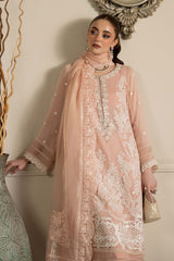 3 Piece Embroidered Chiffon Suit | SF-EF25-34